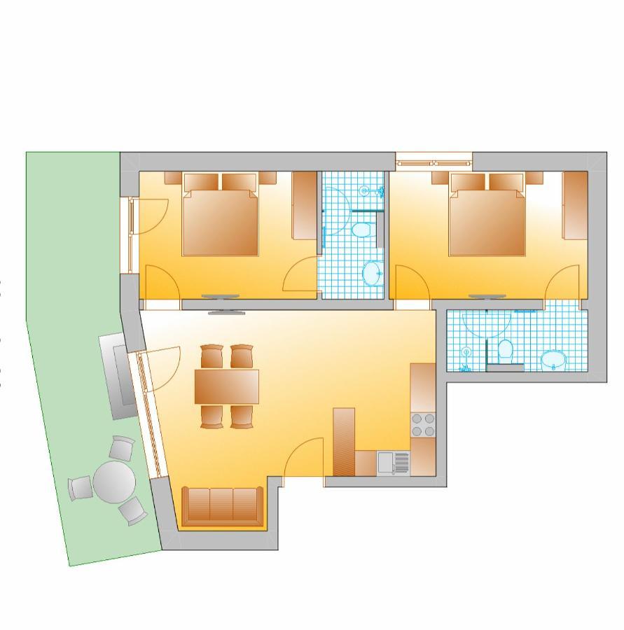 Appartement Hammerrain Flachau Bagian luar foto